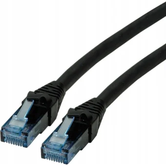 Roline F/UTP Cat.6a Καλώδιο Δικτύου Ethernet 10m Μαύρο 21.15.2757