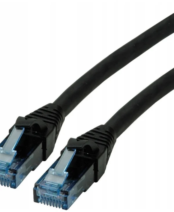 Roline F/UTP Cat.6a Καλώδιο Δικτύου Ethernet 10m Μαύρο 21.15.2757