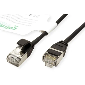 Roline F/UTP Cat.6a Καλώδιο Δικτύου Ethernet 1m Πράσινο 1τμχ 21.44.3353