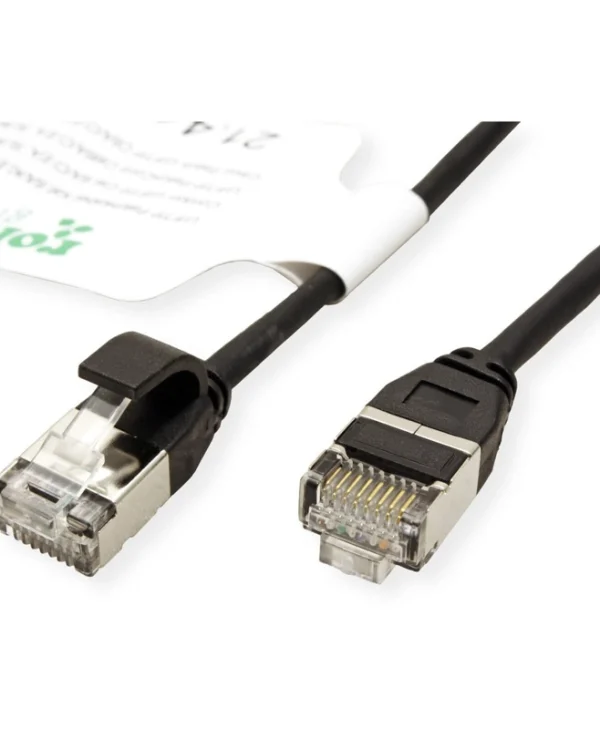 Roline F/UTP Cat.6a Καλώδιο Δικτύου Ethernet 1m Πράσινο 1τμχ 21.44.3353