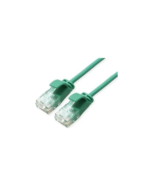 Roline U/UTP Cat.6a Καλώδιο Δικτύου Ethernet 2m Πράσινο 1τμχ 21.44.3935