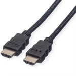 Roline HDMI 1.4 Cable HDMI male - HDMI male 5m Μαύρο 11.04.5545