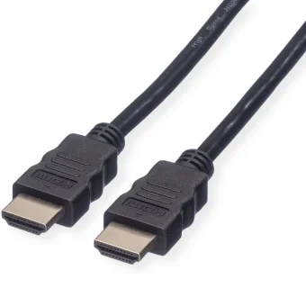 Roline HDMI 1.4 Cable HDMI male - HDMI male 5m Μαύρο 11.04.5545