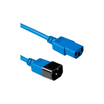Roline IEC C14 - IEC C13 Cable 1.8m Μπλε 19.08.1522-25
