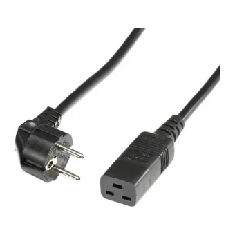 Roline Schuko - IEC C19 Cable 3m Μαύρο 19.08.1553