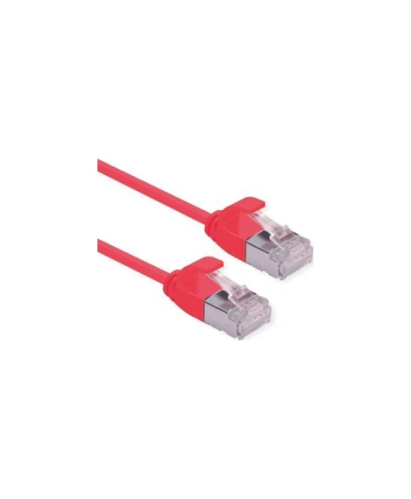 Roline F/UTP Cat.6a Καλώδιο Δικτύου Ethernet 1m Κόκκινο 1τμχ 21.15.3313