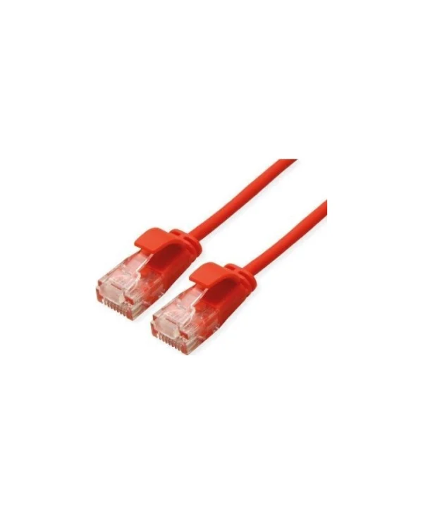 Roline U/UTP Cat.6a Καλώδιο Δικτύου Ethernet 5m Κόκκινο 1τμχ 21.15.3917