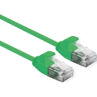 Roline U/UTP Cat.6a Καλώδιο Δικτύου Ethernet 0.3m Πράσινο 1τμχ 21.15.3931