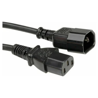 Roline IEC C14 - IEC C13 Cable 3m Μαύρο 19.08.1530