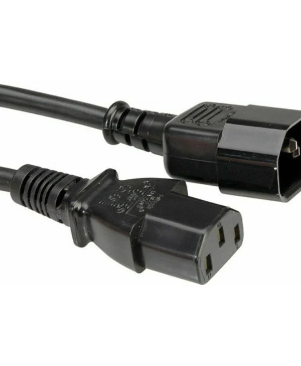 Roline IEC C14 - IEC C13 Cable 3m Μαύρο 19.08.1530