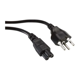 Value IEC C5 - IEC C5 Cable 1.8m Μαύρο 19.07.2097