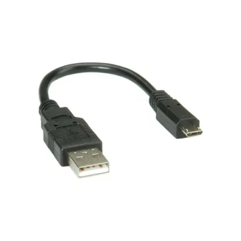 Roline Regular USB 2.0 to micro USB Cable 0.15m (11.02.8310) 1τμχ
