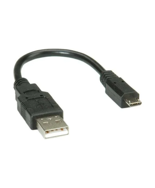 Roline Regular USB 2.0 to micro USB Cable 0.15m (11.02.8310) 1τμχ