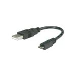 Roline Regular USB 2.0 to micro USB Cable 0.15m (11.02.8310) 1τμχ - Image 4