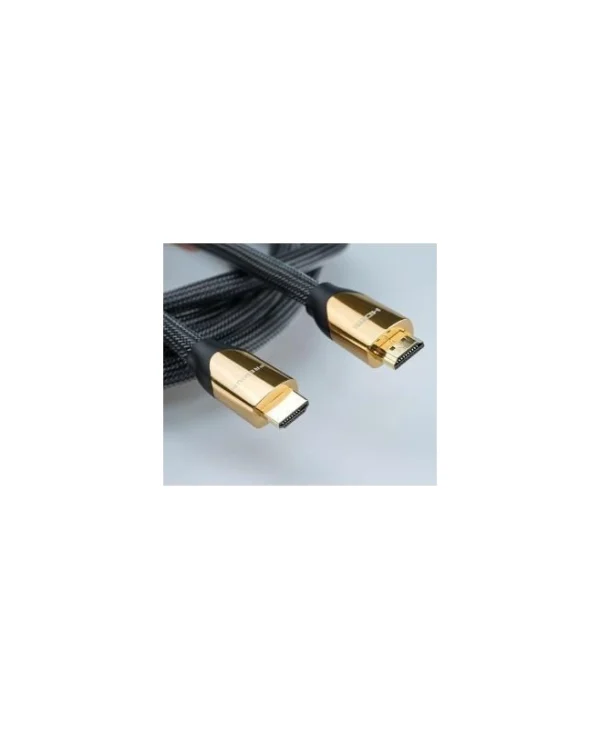 Roline Angle Cable HDMI male - HDMI male 1m Μαύρο 11.04.5801