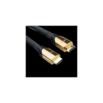 Roline Angle Cable HDMI male - HDMI male 1m Μαύρο 11.04.5801 - Image 2