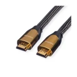 Roline Angle Cable HDMI male - HDMI male 1m Μαύρο 11.04.5801 - Image 3