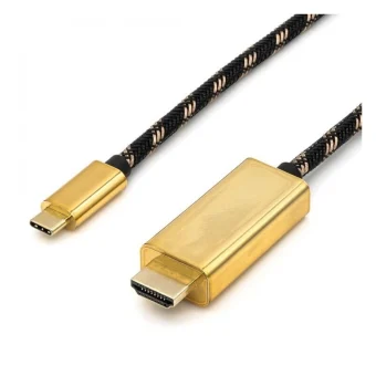 Roline Μετατροπέας USB-C male σε HDMI female Χρυσό 1τμχ 11.04.5844-10