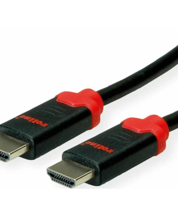 Roline HDMI 2.0 Cable HDMI male - HDMI male 3m Μαύρο 11.04.5943