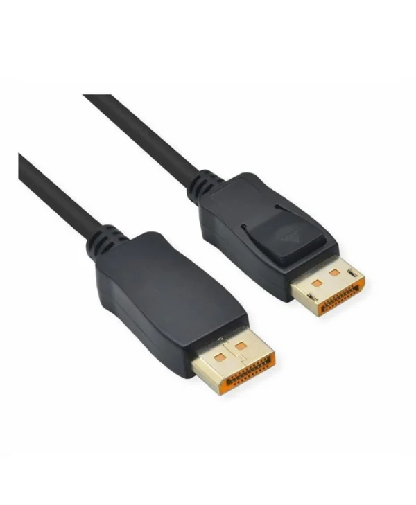 Roline Cable 11.04.6021 Displayport M To Displayport M 1.5m Black 10k@60hz