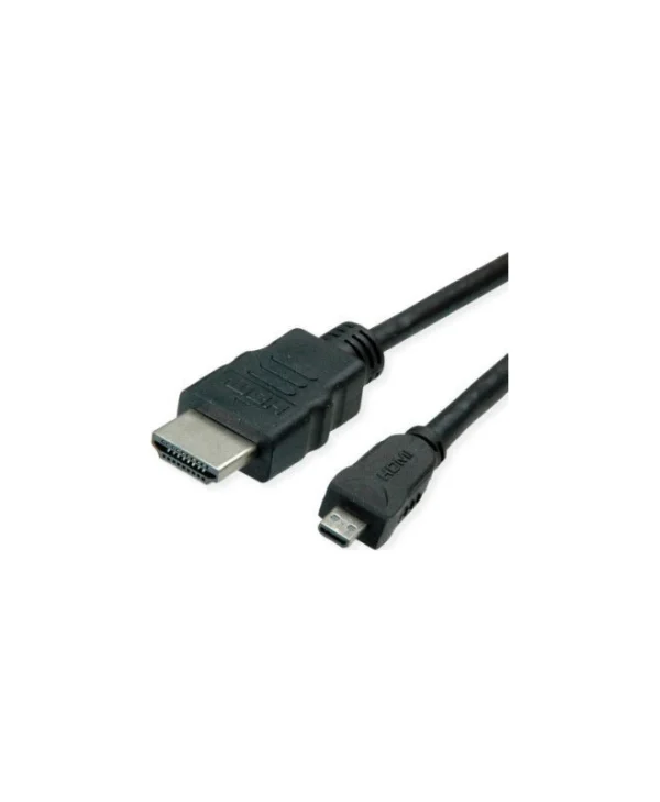 Roline Cable HDMI male - micro HDMI male 2m Πράσινο 11.44.5581