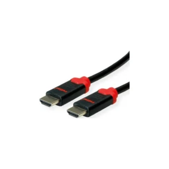 Roline HDMI 2.1 Cable HDMI male - HDMI male 5m Μαύρο 11.04.5944