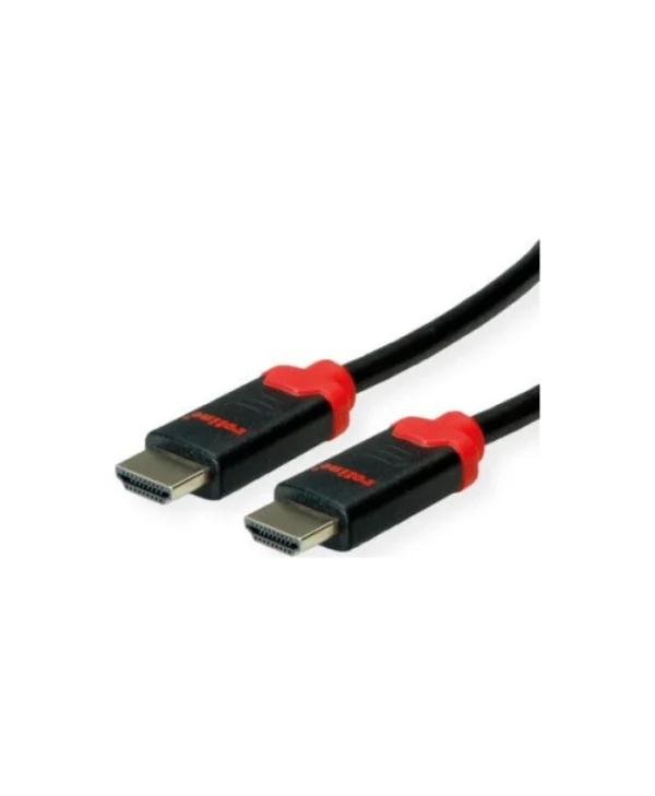 Roline HDMI 2.1 Cable HDMI male - HDMI male 5m Μαύρο 11.04.5944