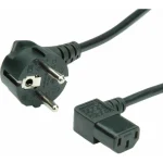 Roline Schuko - IEC C13 Cable 1.8m Μαύρο 19.08.1118