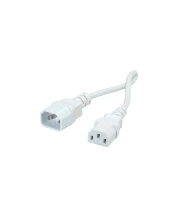 Roline IEC C14 / IEC C13 - IEC 320 / IEC C14 / IEC C13 Cable 0.8m Πράσινο 19.44.1015