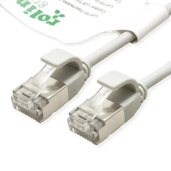 Roline F/UTP Cat.6a Καλώδιο Δικτύου Ethernet 0.5m Πράσινο 1τμχ 21.44.3302