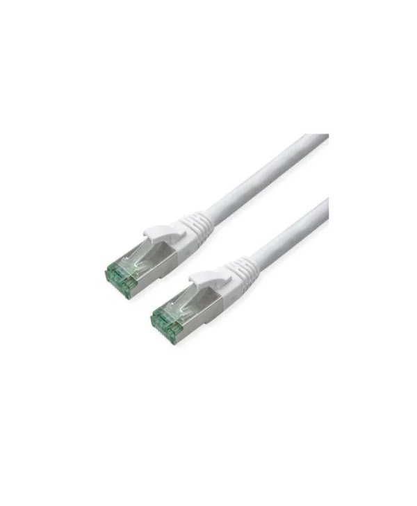 Roline S/FTP Cat.6a Καλώδιο Δικτύου Ethernet 1.5m Λευκό 1τμχ 21.45.3264