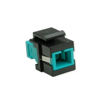 Roline Keystone Fiber Optic Jack, SC Simplex, Multimode, OM3 1τμχ 21.17.0054-20