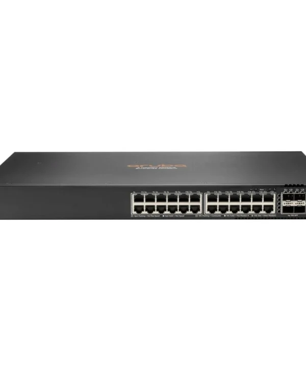 HP CX 6200F Managed PoE+ Switch με 24 Θύρες Gigabit (1Gbps) Ethernet και 4 SFP Θύρες JL725B#ABB