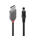 Lindy USB 2.0 Cable USB-A male - DC Μαύρο 1.5m (70268) - Image 3