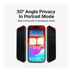 Belkin Privacy Tempered Glass (iPhone 17 / 17 Pro / 16 Pro) OVA169HQ - Image 5