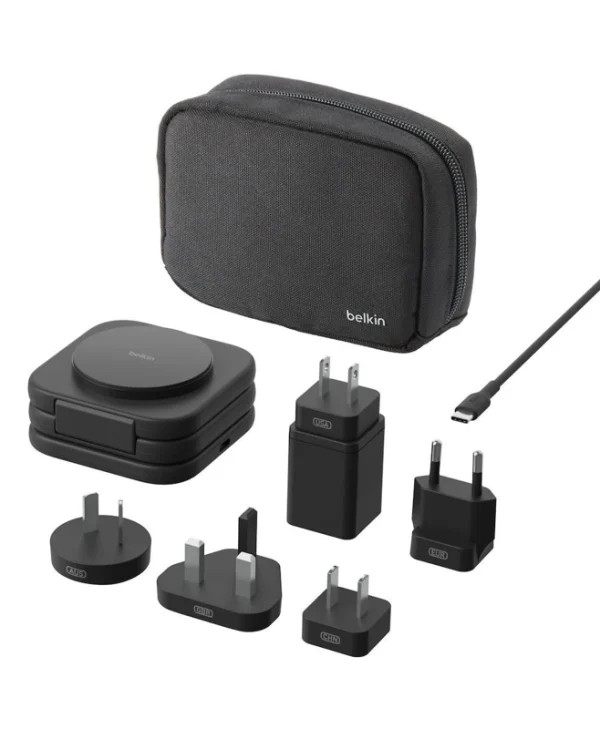 Belkin Ασύρματος Φορτιστής Qi2 Μαύρος (BoostCharge PRO) WIZ024HQBK