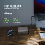 Belkin 11-in-1 Pro GaN Dock USB-C Docking Station με HDMI 4K PD Ethernet και σύνδεση 3 Οθονών Γκρι INC020KQSGY - Image 6