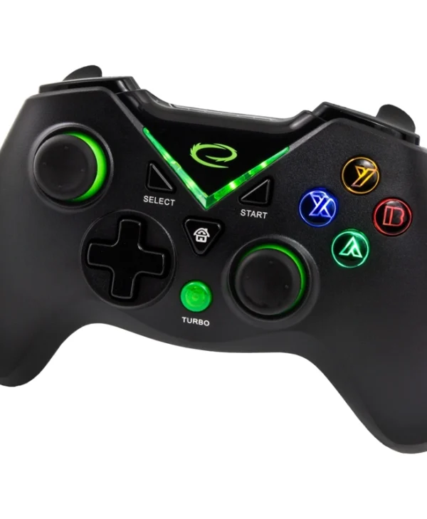 Esperanza Major Ασύρματο Gamepad για Android / PC / PS3 / Xbox One Μαύρο EGG112K