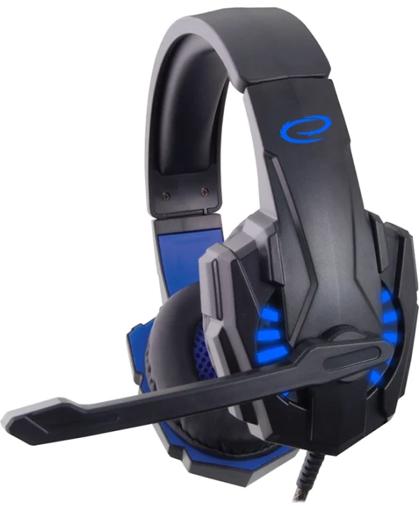 Esperanza Avenger Over Ear Gaming Headset με σύνδεση 3.5mm Μπλε EGH450