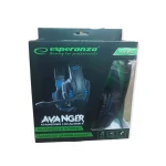 Esperanza Avenger Over Ear Gaming Headset με σύνδεση 3.5mm Μπλε EGH450 - Image 5