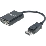 Manhattan Μετατροπέας DisplayPort male σε VGA female 1τμχ 151962