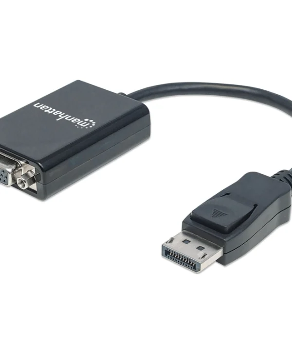 Manhattan Μετατροπέας DisplayPort male σε VGA female 1τμχ 151962