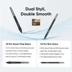 XP-Pen Artist 24 Pro Gen 2 165Hz Γραφίδα Σχεδίασης με Όθονη QHD 23.8" MD240QH-EU - Image 9