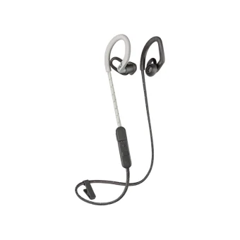 Plantronics Backbeat Fit 350 In-ear Bluetooth Handsfree Ακουστικά με Αντοχή στον Ιδρώτα Grey/Bone 212344-99