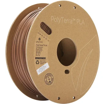 Polymaker Polyterra PLA 3D Printer Filament 1.75mm Earth Brown 1kg PM70907