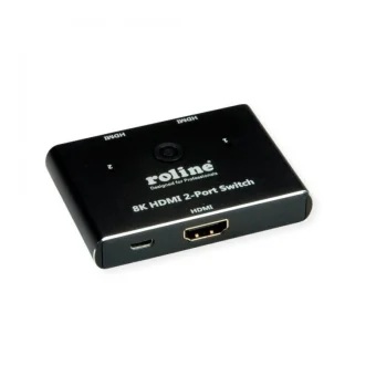 Roline Hdmi Switch 8k60hz 2 Ports Roline 14.01.3592