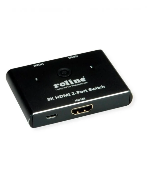Roline Hdmi Switch 8k60hz 2 Ports Roline 14.01.3592