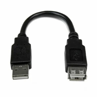 StarTech Μετατροπέας USB-A male σε USB-A female 1τμχ USBEXTAA6IN