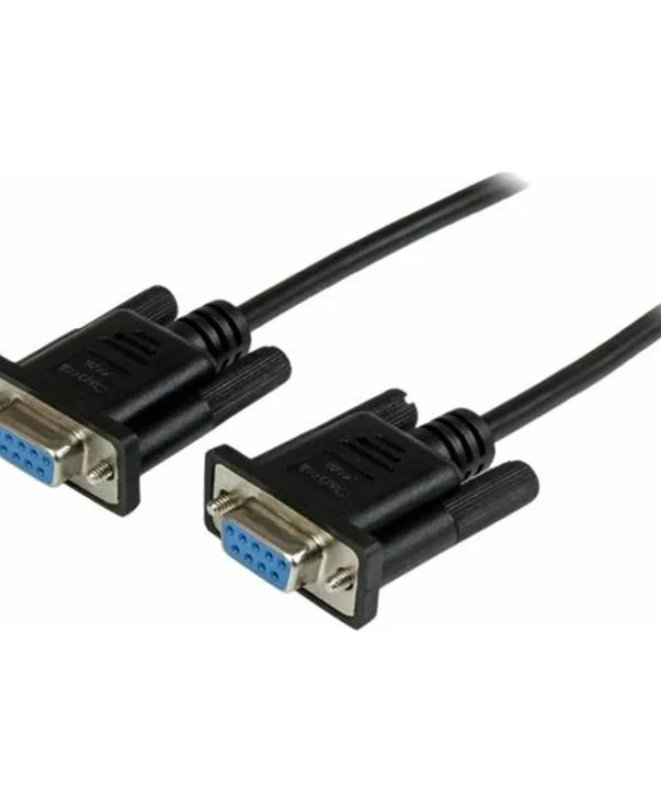 StarTech Καλώδιο RS232 9-pin female σε RS232 9-pin female 2m SCNM9FF2MBK