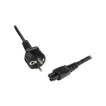 StarTech Schuko - IEC C5 Cable 1m Μαύρο PXTNB3SEU1M